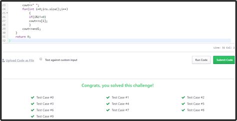 It is always possible to win the game. . Last and second last hackerrank solution in c